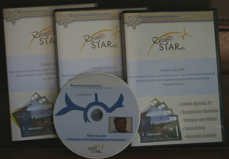 DVD Franz Galler - Regionale Wege aus der Finanz- und Wirtschaftskrise
